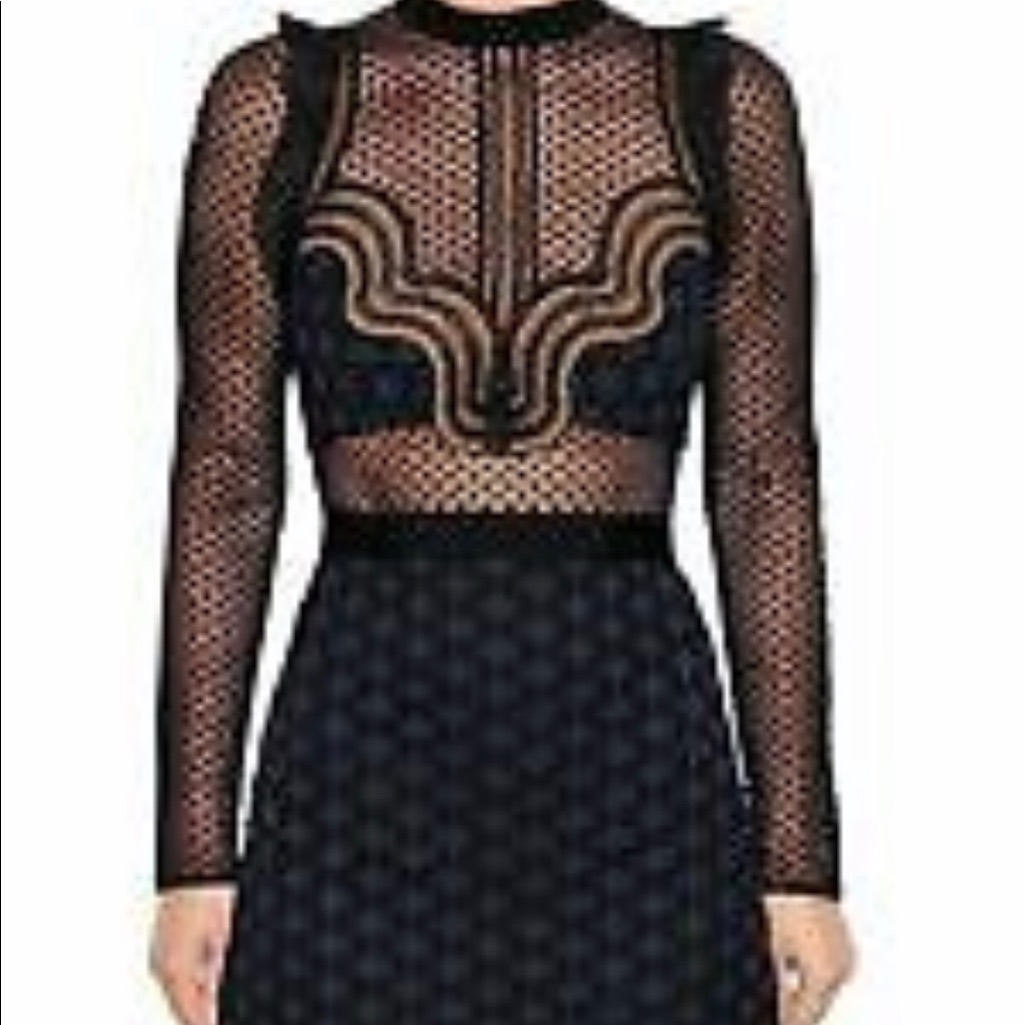 Panel Lace Dress
